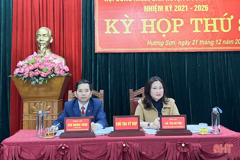 Các địa phương Hà Tĩnh tổ chức kỳ họp HĐND cuối năm