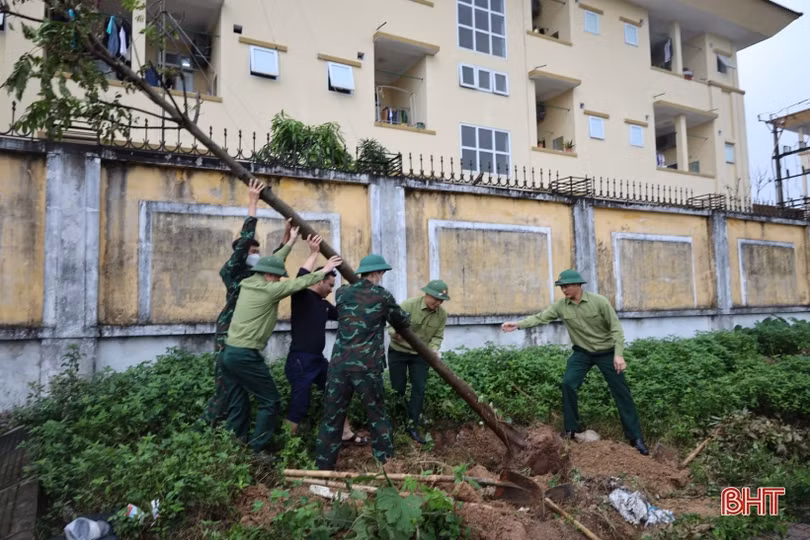 TP Hà Tĩnh tạo cảnh quan môi trường cho tuyến đường vành đai đô thị Bắc