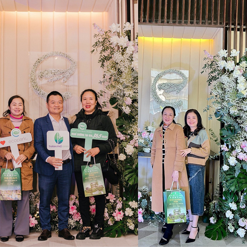 Sự kiện Eco Central Park thu hút nhiều khách hàng Hà Tĩnh