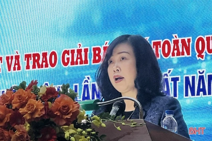 Nhóm tác giả Báo Hà Tĩnh đạt giải khuyến khích Giải Báo chí toàn quốc “Vì sức khỏe Nhân dân”