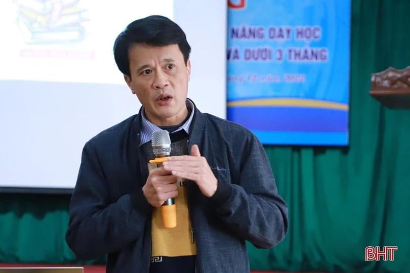 Bồi dưỡng nghiệp vụ sư phạm cho giáo viên dạy nghề Hà Tĩnh