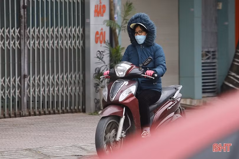 Người Hà Tĩnh trong đợt rét đậm nhất từ đầu mùa đông