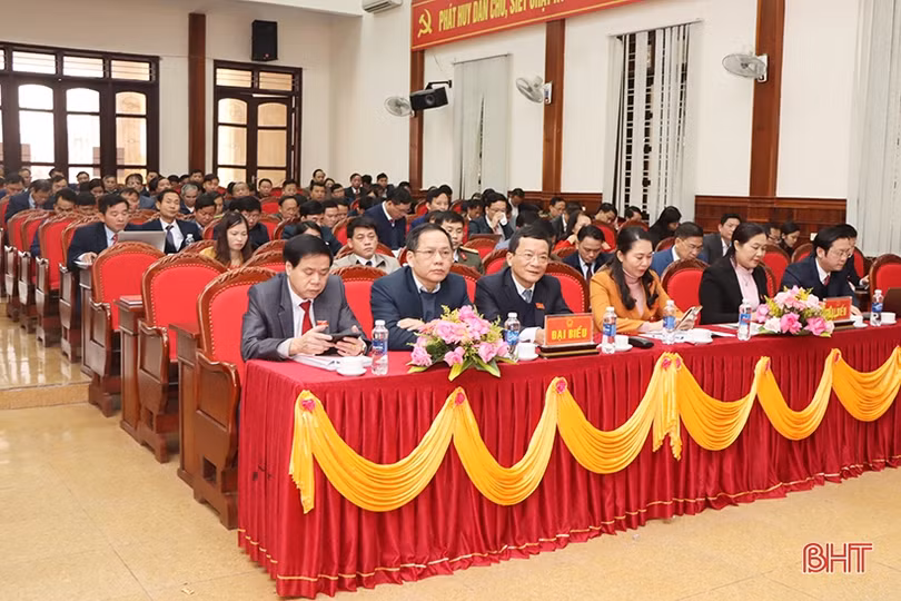 Các địa phương Hà Tĩnh tổ chức kỳ họp HĐND cuối năm