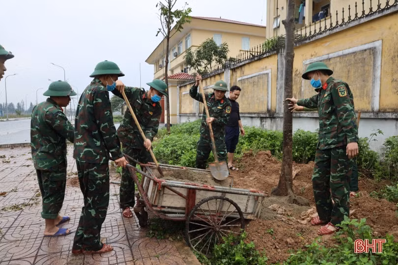 TP Hà Tĩnh tạo cảnh quan môi trường cho tuyến đường vành đai đô thị Bắc