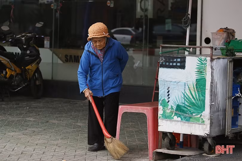 Người Hà Tĩnh trong đợt rét đậm nhất từ đầu mùa đông