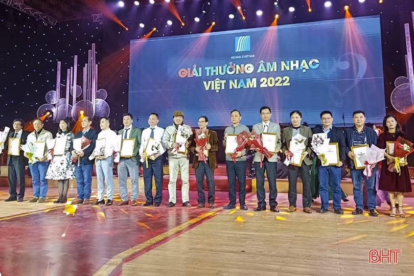 Hà Tĩnh có 4 nhạc sỹ giành giải thưởng Âm nhạc Việt Nam năm 2022