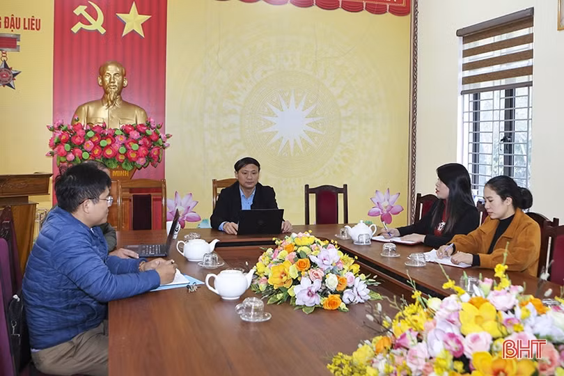 Nói không với khói thuốc, phường Đậu Liêu xây dựng công sở văn minh