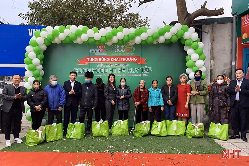 Cửa hàng Co.op Food thứ 4 tại Hà Tĩnh đi vào hoạt động