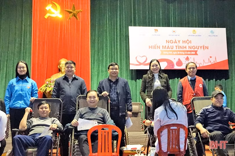 Hương Khê thu về 267 đơn vị máu từ ngày hội hiến máu tình nguyện