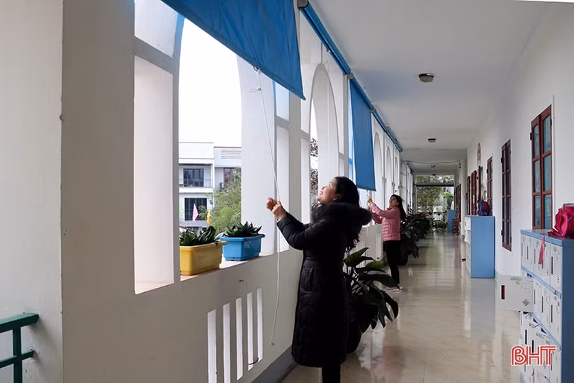 Đảm bảo an toàn sức khỏe cho trẻ mầm non trong đợt rét kéo dài