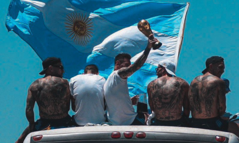 Gần năm triệu người mừng công tuyển Argentina