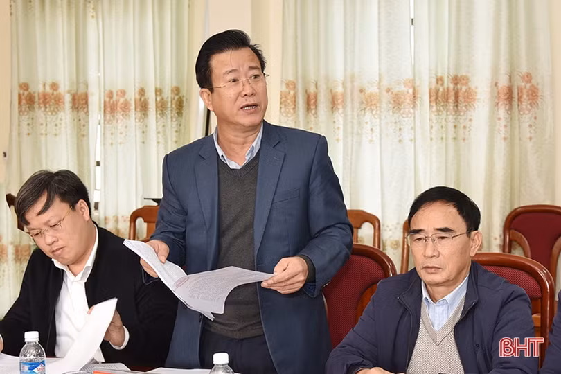 Huyện Lộc Hà kiểm điểm tập thể, cá nhân lãnh đạo, quản lý năm 2022