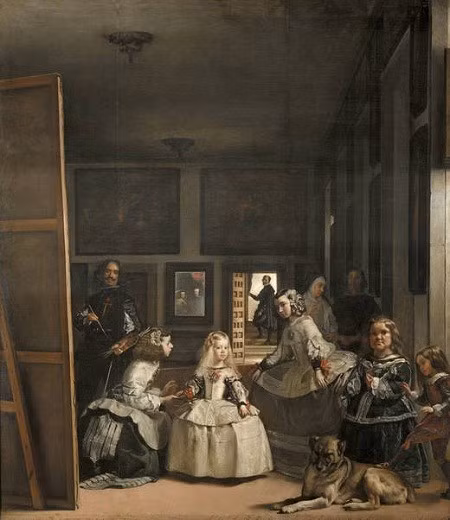Bức “The Family of Felipe IV” (Gia đình vua Felipe IV - 1656) của danh họa người Tây Ban Nha Velázquez.