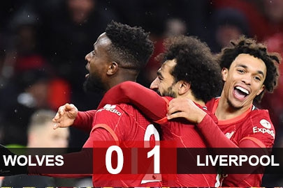 Kết quả Wolves 0-1 Liverpool: Gà son Origi lập đại công