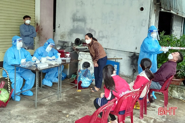 7 trường hợp F1 liên quan đến ca bệnh cộng đồng ở Kỳ Tân âm tính lần 1 với virus SARS-CoV-2