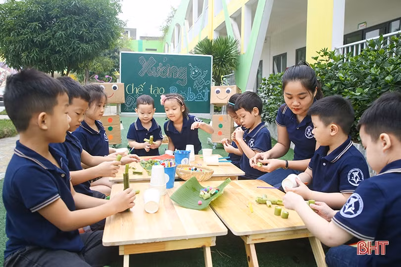 Phương pháp Montessori ở Trường Mầm non Trung Kiên - thúc đẩy tối đa tiềm năng của trẻ