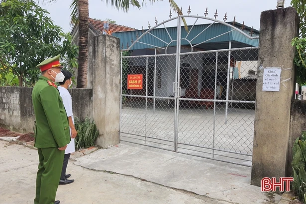 10/13 địa phương ở Hà Tĩnh đã tổ chức cách ly, điều trị F0 tại nhà