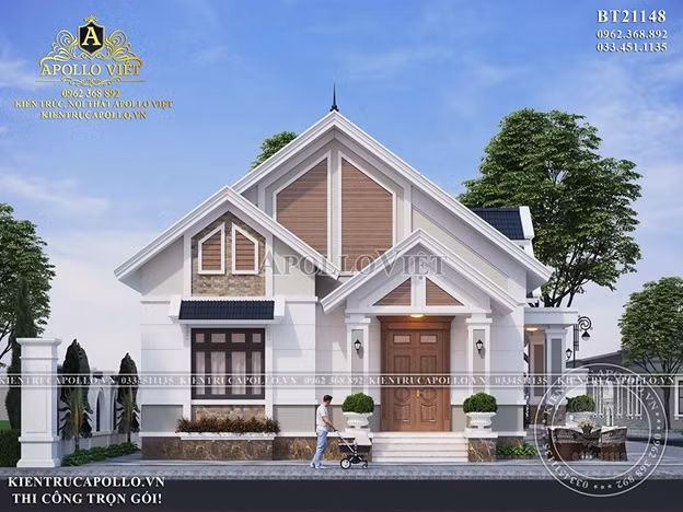 Top 5 mẫu nhà cấp 4 đẹp xiêu lòng do Apollo Việt thiết kế, thi công