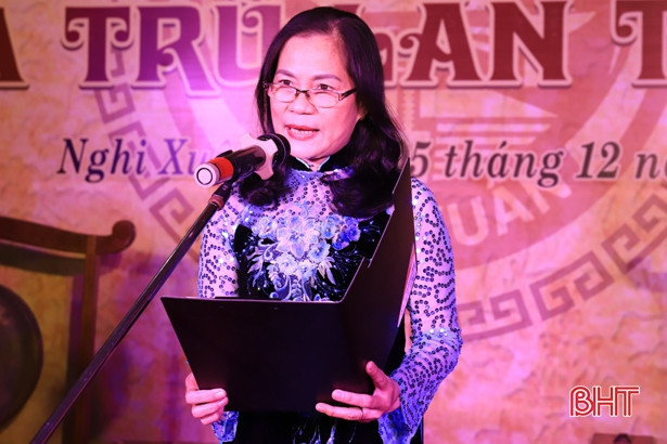 Nhiều cá nhân đạt giải tại Liên hoan ca trù huyện Nghi Xuân