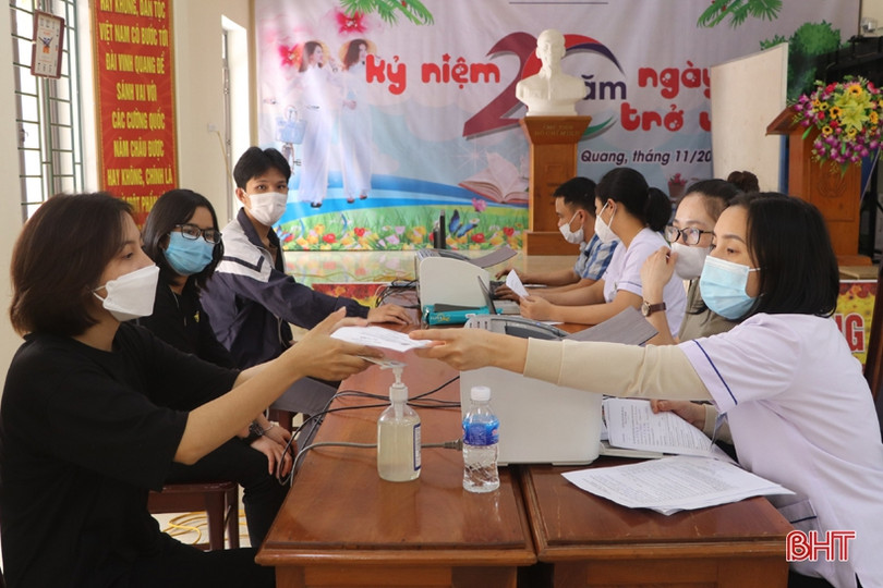 Vũ Quang triển khai tiêm vắc-xin phòng COVID-19 cho người từ 16 - 18 tuổi