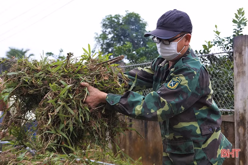 Bà con lương giáo đoàn kết, giúp nhau xây dựng nông thôn mới nâng cao ở Can Lộc