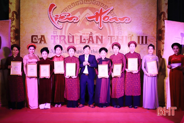 Nhiều cá nhân đạt giải tại Liên hoan ca trù huyện Nghi Xuân