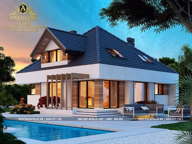 Top 5 mẫu nhà cấp 4 đẹp xiêu lòng do Apollo Việt thiết kế, thi công