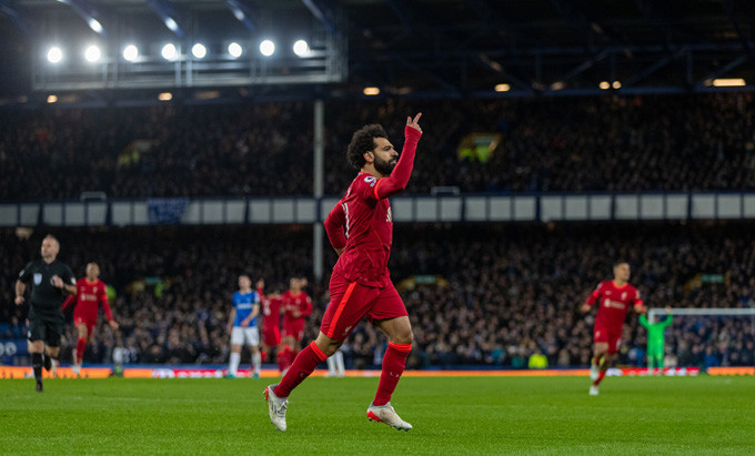 Kết quả Everton 1-4 Liverpool: Ngày thăng hoa của Salah