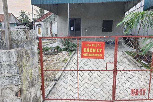 10/13 địa phương ở Hà Tĩnh đã tổ chức cách ly, điều trị F0 tại nhà