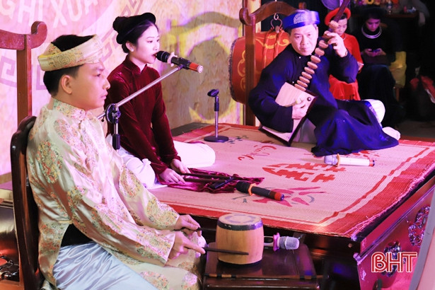 Khai mạc Liên hoan ca trù huyện Nghi Xuân lần thứ 3 năm 2021