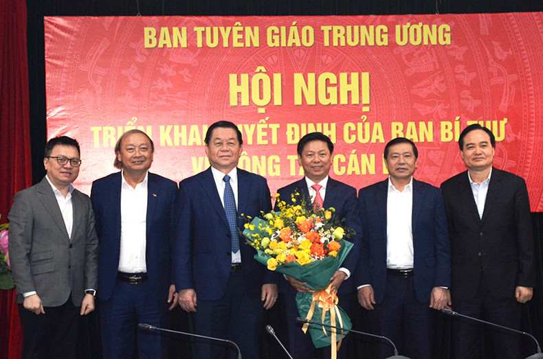 Ông Trần Thanh Lâm giữ chức Phó Trưởng ban Tuyên giáo Trung ương