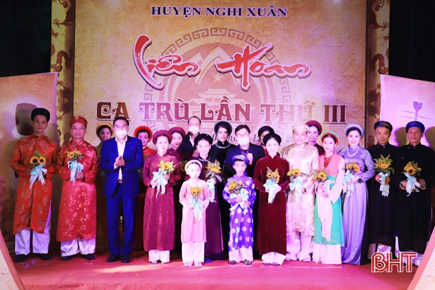 Khai mạc Liên hoan ca trù huyện Nghi Xuân lần thứ 3 năm 2021