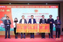 Cựu chiến binh Hà Tĩnh đẩy mạnh thi đua chào mừng đại hội Đảng các cấp