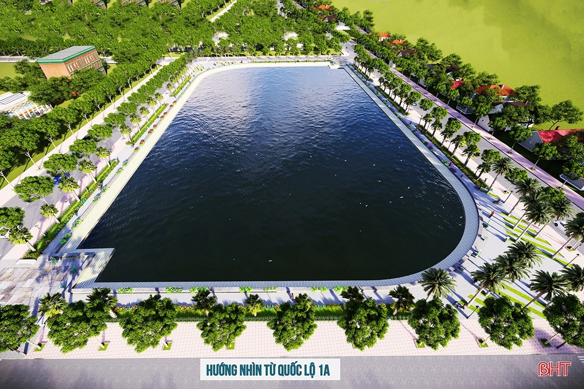 Công nhân “chạy đua” với thời tiết, thi công công trình điểm nhấn đô thị phía Nam Hà Tĩnh