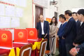 Phó Bí thư Thường trực Tỉnh ủy kiểm tra công tác chuẩn bị bầu cử tại các địa phương