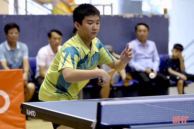 Những gương mặt ấn tượng tại Giải Bóng bàn Báo Hà Tĩnh