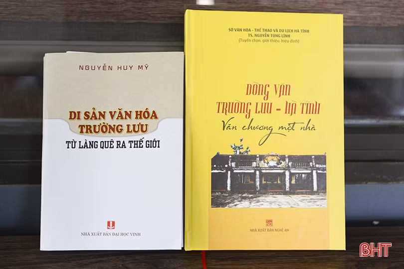 Hà Tĩnh xuất bản 2 cuốn sách về văn hóa Trường Lưu