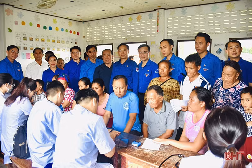 Tuổi trẻ 2 tỉnh Hà Tĩnh - Bolikhămxay trao đổi kinh nghiệm hoạt động Đoàn