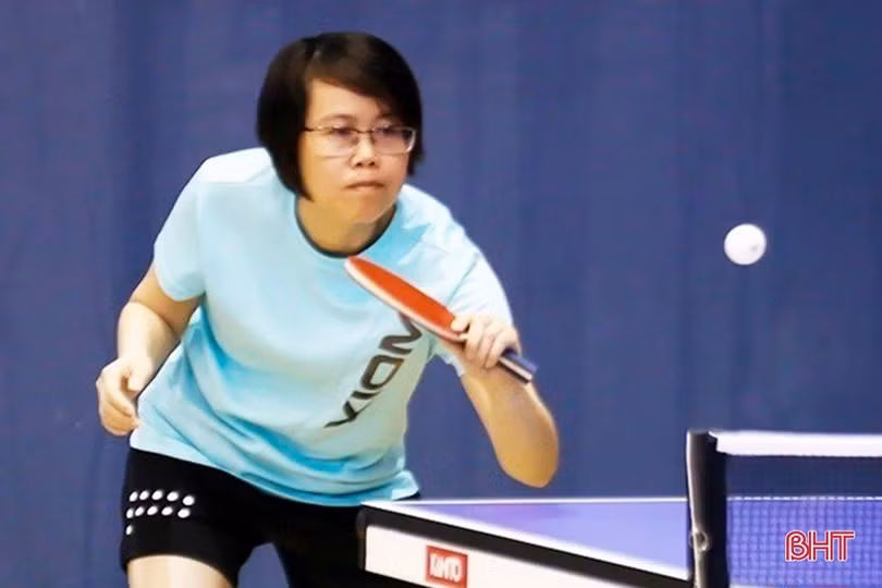 Tay vợt vàng qua 3 mùa giải bóng bàn Báo Hà Tĩnh