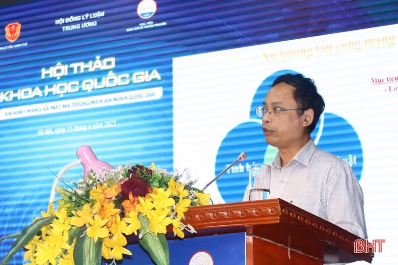 Hội thảo khoa học “An ninh mạng và Mật mã trong nền an ninh quốc gia”