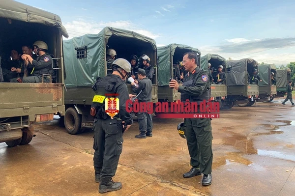 Đã có 45 đối tượng bị bắt giữ trong vụ gây mất ANTT tại Đắk Lắk