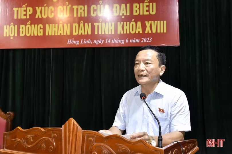 Cử tri các địa phương Hà Tĩnh kiến nghị nhiều vấn đề bức thiết từ cơ sở