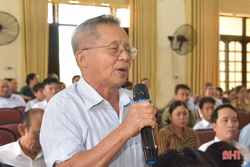 Cử tri các địa phương Hà Tĩnh kiến nghị nhiều vấn đề bức thiết từ cơ sở