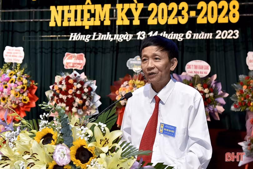 Bà Lê Thị Thu Hiền tái cử Chủ tịch Hội Nông dân TX Hồng Lĩnh