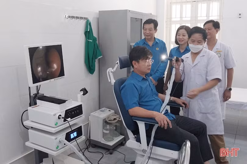 Phòng khám đa khoa - Trường Cao đẳng Y tế Hà Tĩnh: Phục vụ người bệnh bằng “trình độ tốt, thái độ tốt”