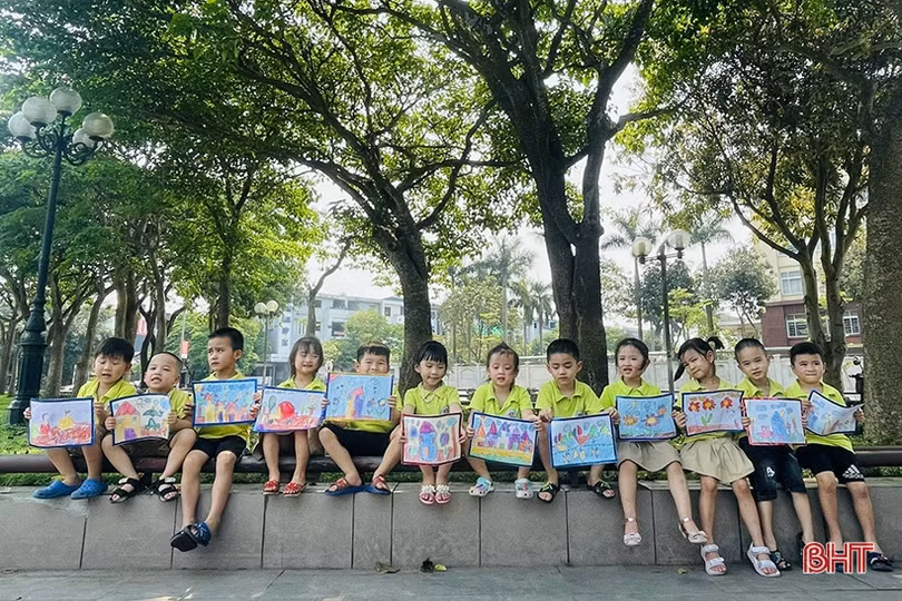 Mầm non Trí Đức: Mang tới trải nghiệm mới cho trẻ từ môi trường thực tế