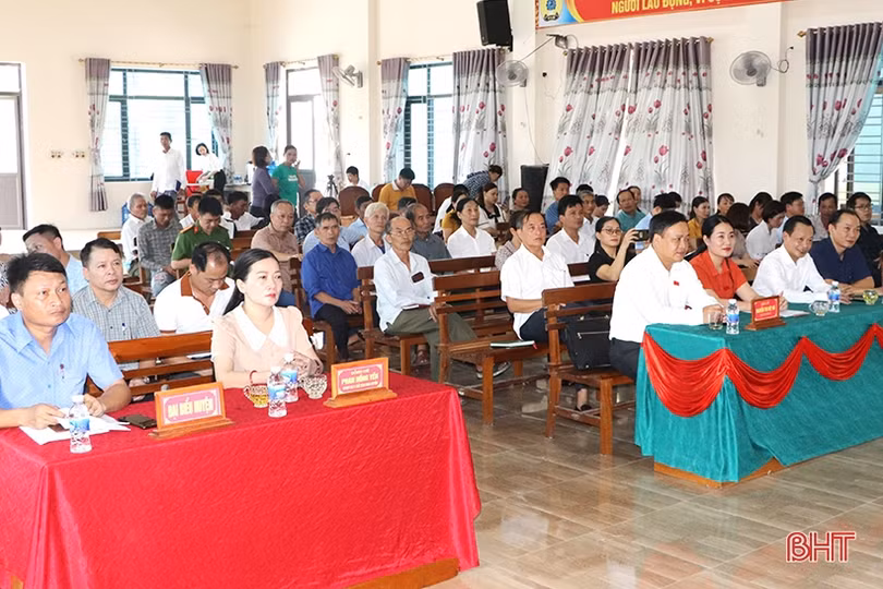 Cử tri Vũ Quang kiến nghị nhiều nội dung liên quan đến lĩnh vực đất đai