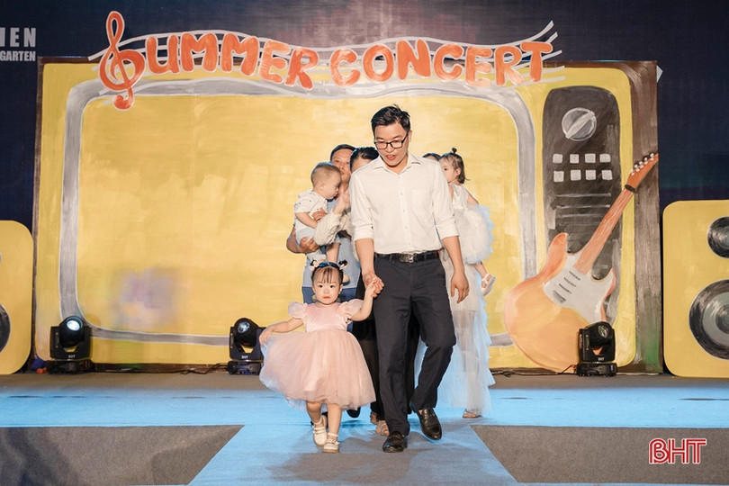 Học sinh Trường Mầm non Trung Kiên chào hè với “Summer Concert”