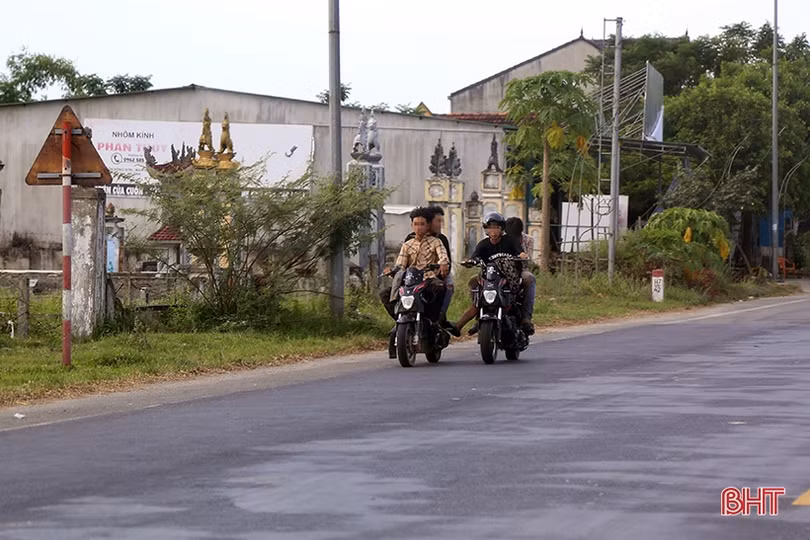 Gia tăng tình trạng học sinh vi phạm Luật Giao thông trong dịp hè ở Hà Tĩnh