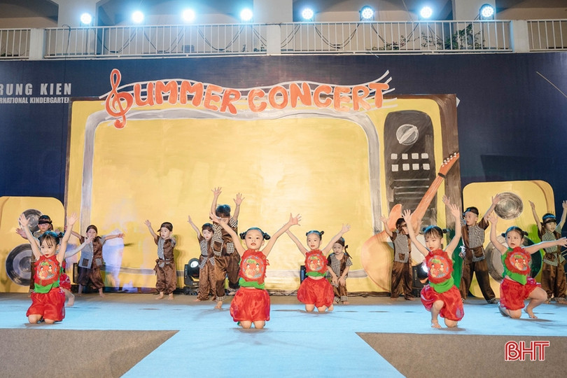 Học sinh Trường Mầm non Trung Kiên chào hè với “Summer Concert”